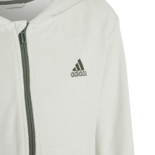 adidas Trainingsjacke Lounge Velour linengrün Mädchen